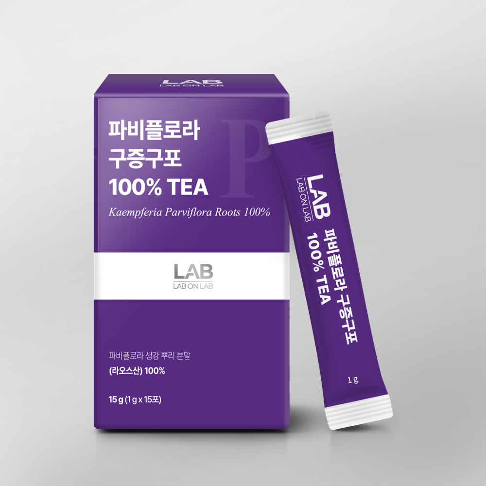 랩온랩 파비플로라 구증구포 100% TEA 15포, 5개 - 상세 이미지 4