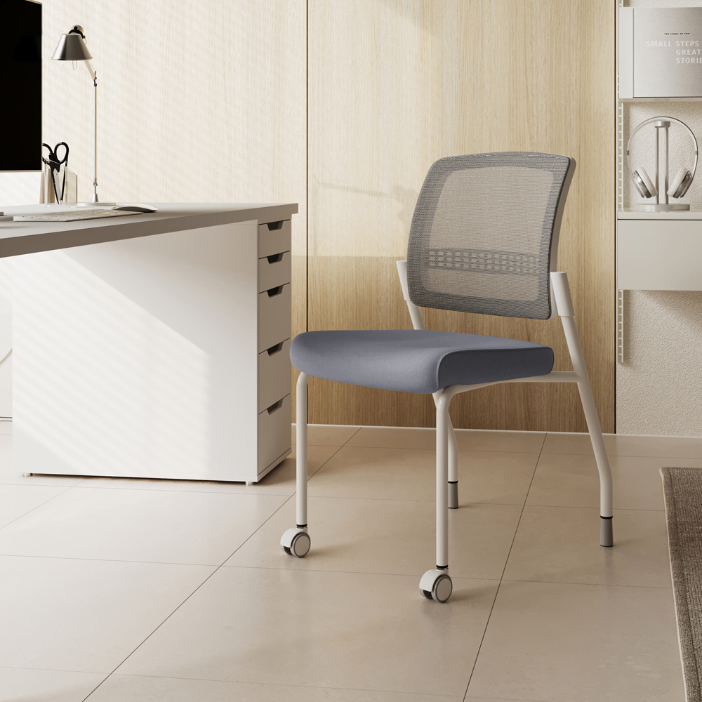 리드퍼 DA40 책상의자 팔걸이없는 사무용 편안한 회의용 학생 회의실 공부의자