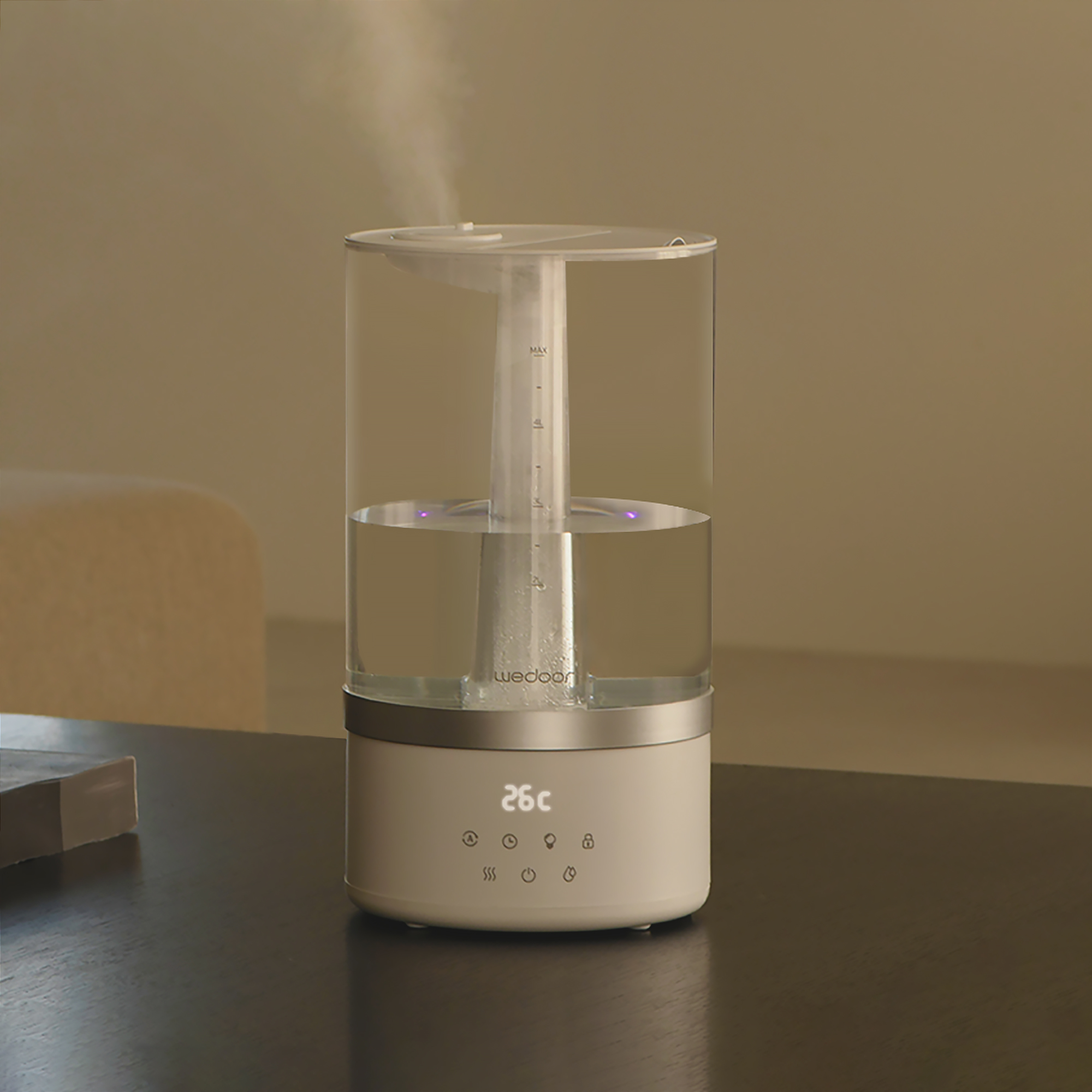 위도어 복합식 가습기 신생아 아기 가열 자동습도조절 아이노크 PRO 제품 이미지