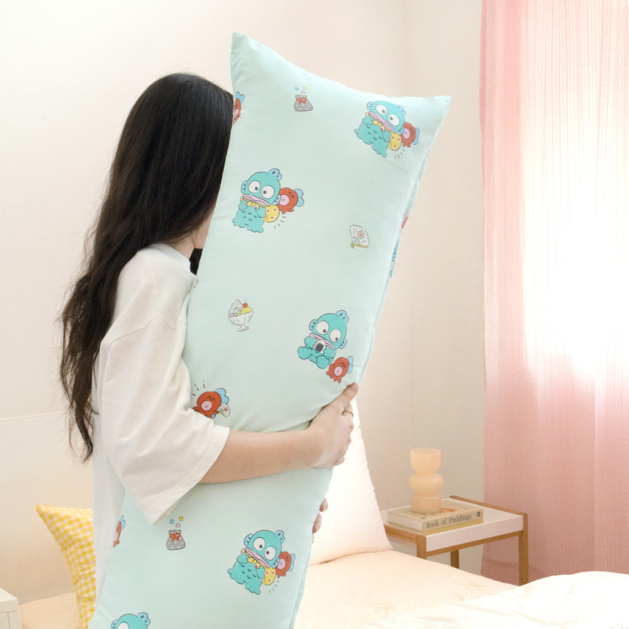 한교동 워싱빅사각바디필로우 트래블 35x100cm - 메인 이미지