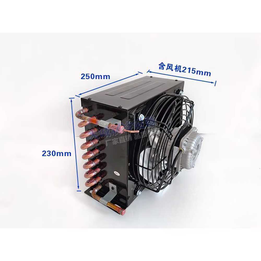 온수 라디에이터 농막 난방용 전기 히터 보조난로 3x6 콘덴서 (4/5 HP 팬) - 상세 이미지 4