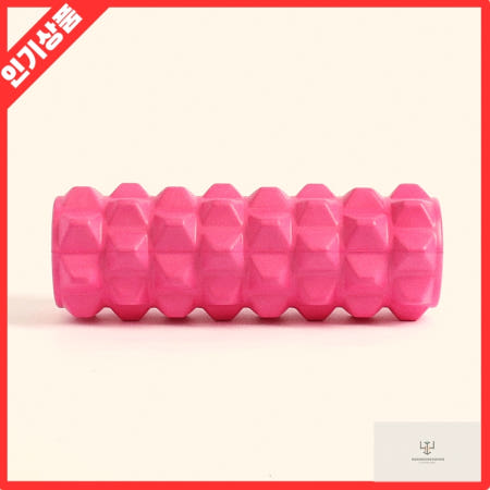 지압 마사지 폼롤러 32cm 근막이완 스트레칭 홈트레이닝 바디밸런스 셀프마사지 요가