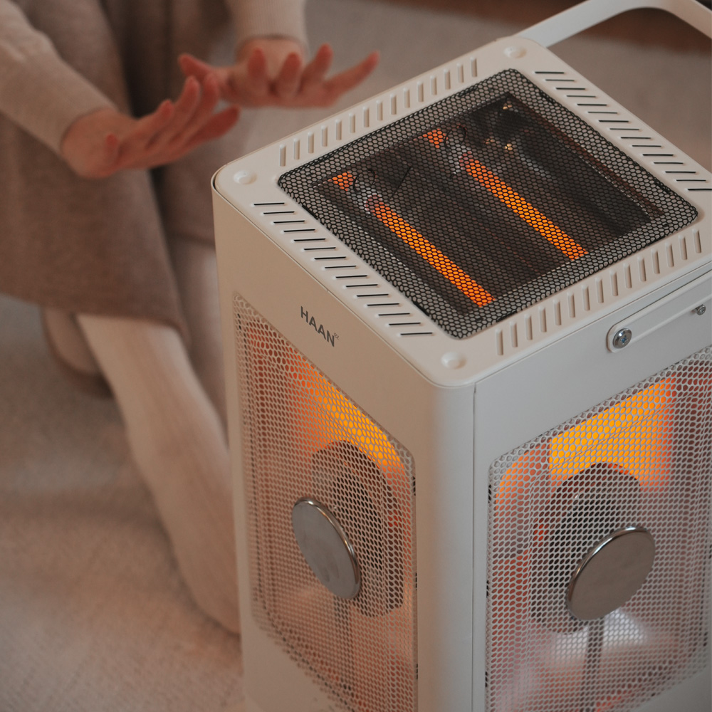 가정용 전기히터 발터치 오방난로 사무실 하이라이트 히터 스토브 난방기 H5000