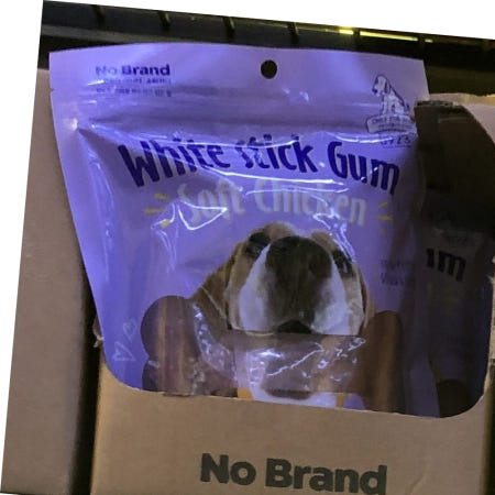 소프트치킨 노브랜드 화이트스틱껌 애견 사료 300g