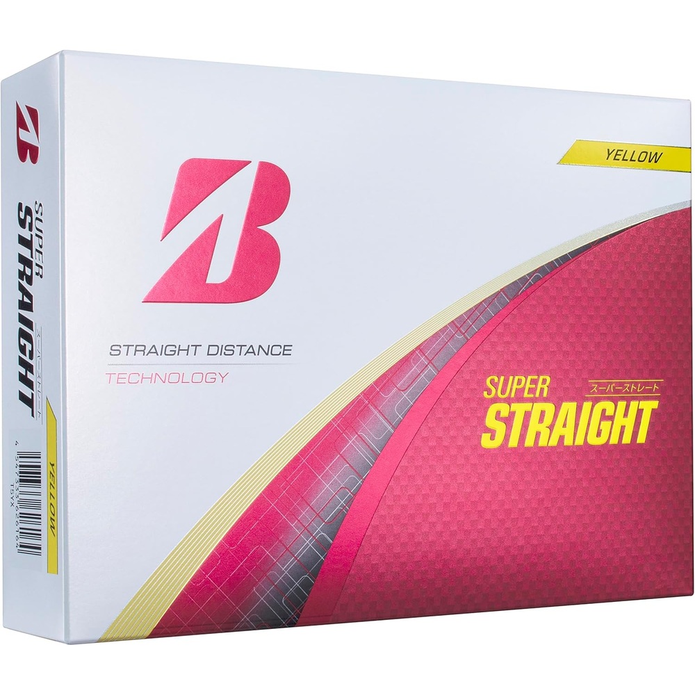 브리지스톤 SUPER STRAIGHT 골프공 12구 - 상품 이미지