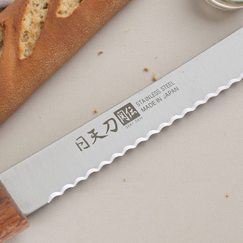 일천도 톱니 빵칼 (나무손잡이) 36cm, 1개 - 상세 이미지 4