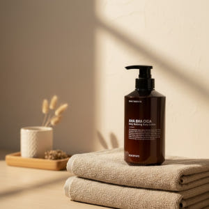 AHA BHA CICA 바디로션 모공트러블 각질케어 닭살피부 등드름 시카... 솔직 후기 | 피부 타입별 분석 - 상품 이미지 2