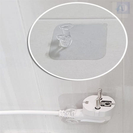 알리바니협력사 알리바니스토어 전기코드걸이 투명 코드걸이