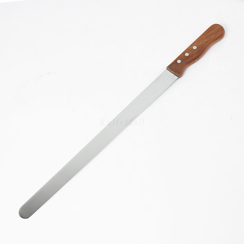 일본 일천도 민자 빵칼 360mm (나무손잡이) 이미지 7
