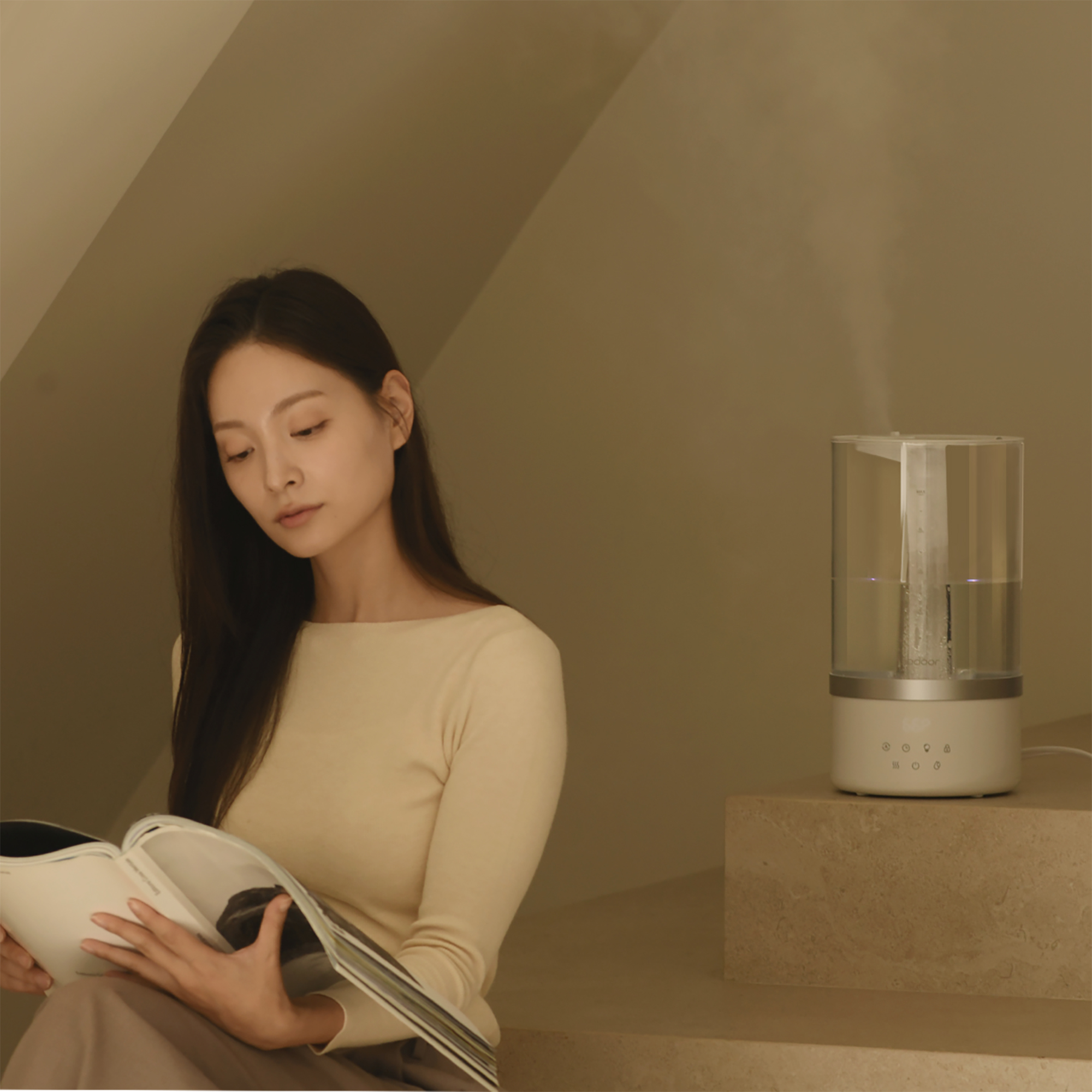 위도어 복합식 가습기 신생아 아기 가열 자동습도조절 아이노크 PRO