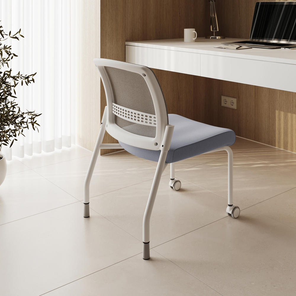 리드퍼 DA40 책상의자 팔걸이없는 사무용 편안한 회의용 학생 회의실 공부의자