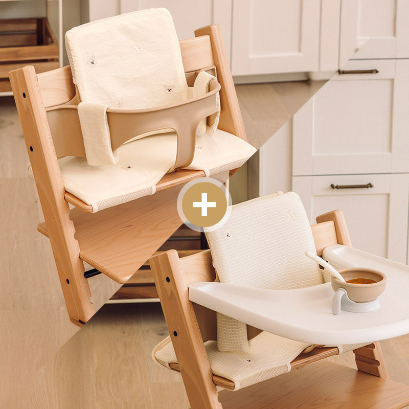 엔젤앤비 스토케 호환 트립트랩 쿠션 이유식의자 풀세트 - 본품+추가커버