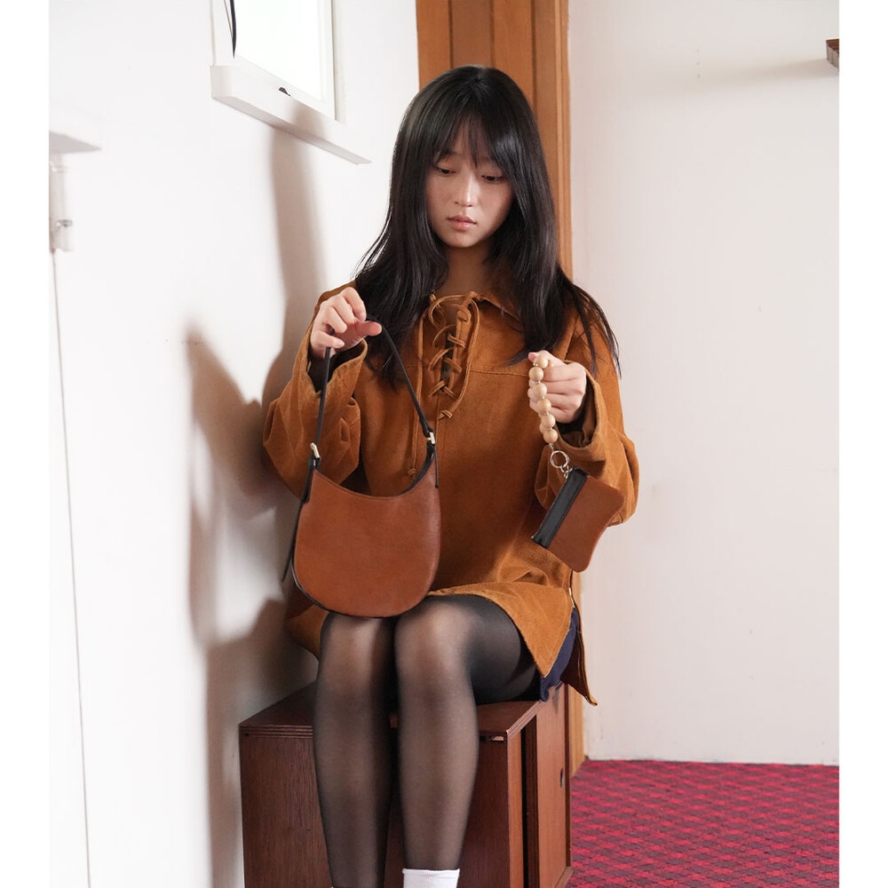 [앳마이핑거팁] Pony Hair Wallet Desert Pony (Camel) - 상세 이미지 3