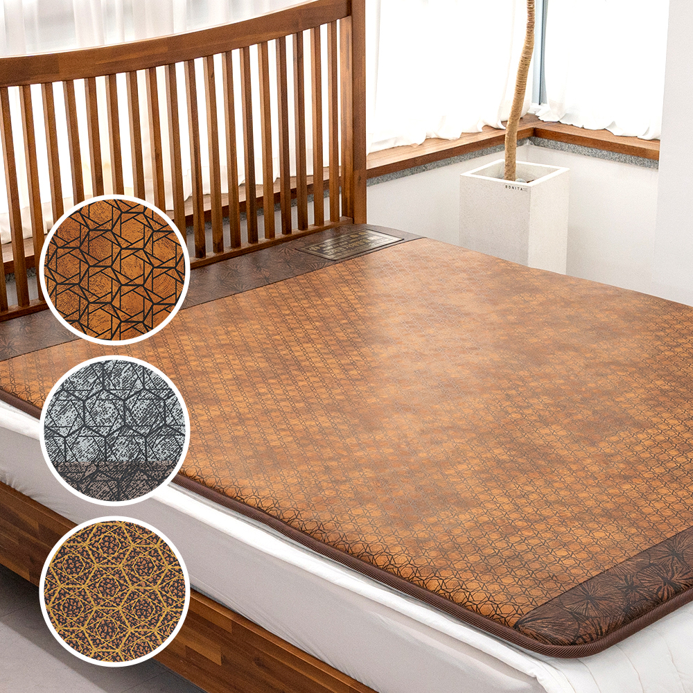 한일의료기 전기장판 전기매트 EMF 전자파없는 온열매트 난방 거실용 황토참숯 싱글