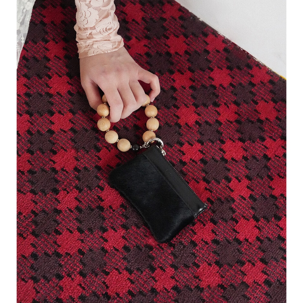 [앳마이핑거팁] Pony Hair Wallet Noir Pony (Black) - 상세 이미지 2