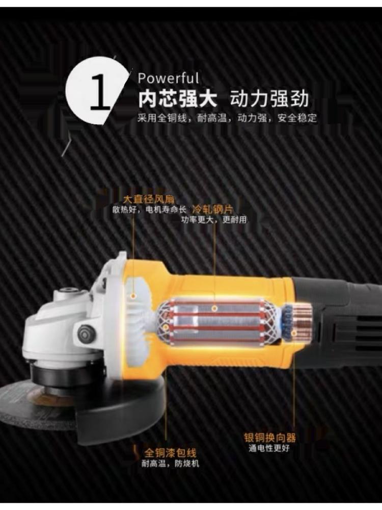 함석 전동 무선 그라인더 충전식 드릴 컷팅기 판넬 절단 절삭 재단 커터 가위 J16-100 가정형 리어 스위치 - 상세 이미지 3