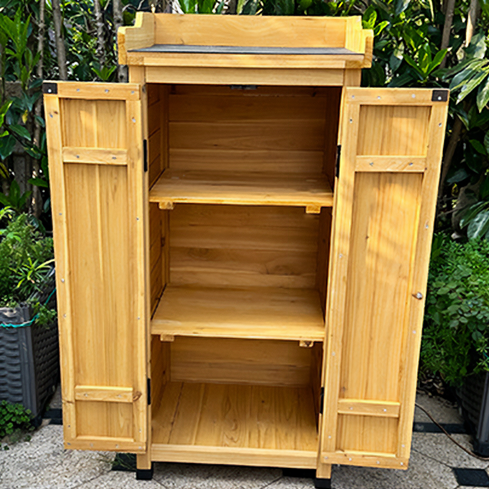 야외 보관함 간이 창고 소형 농기구 보관함 미니 수납장