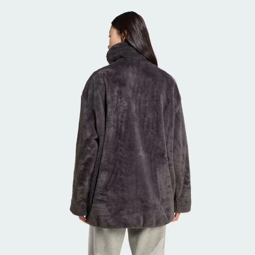 아디다스 퍼 재킷 Utility Black, XL - 상세 이미지 5