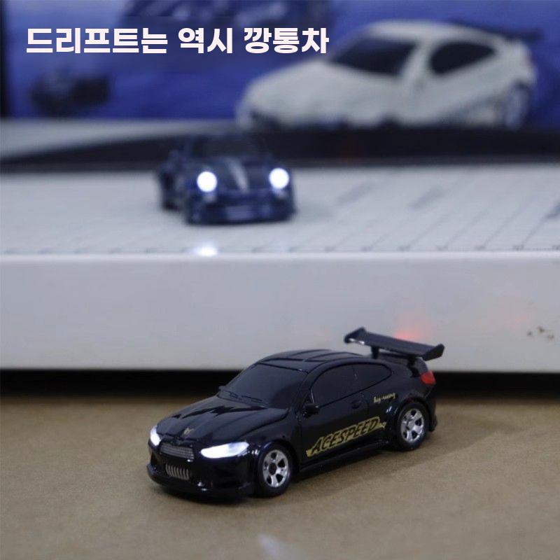 RC 미니 리모컨카 드리프트 데스크탑 레이싱 자동차 모형 - 상세 이미지 5