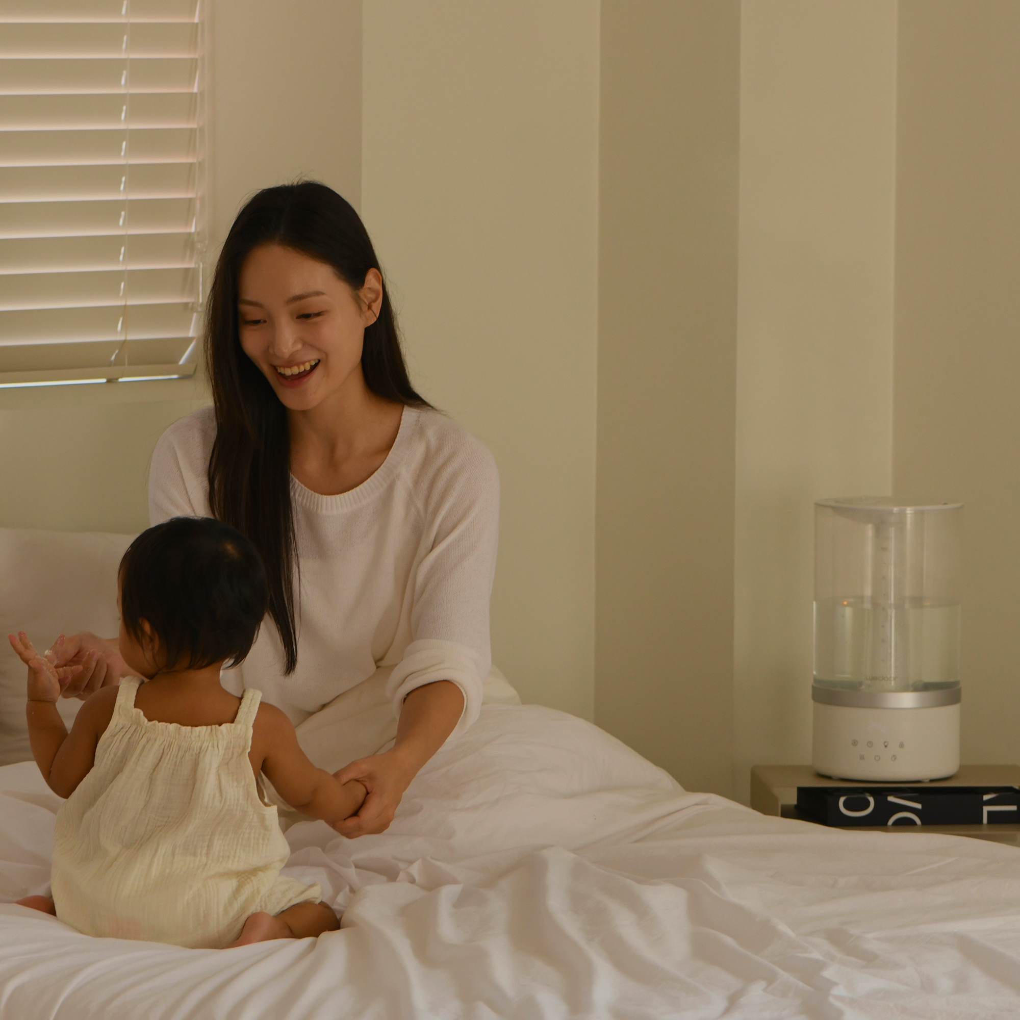 위도어 복합식 가습기 신생아 아기 가열 자동습도조절 아이노크 PRO