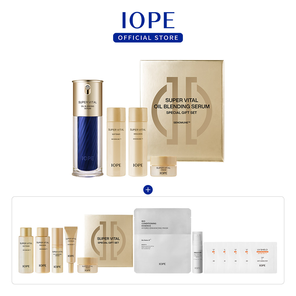아이오페 NEW 6세대 슈퍼바이탈 오일 블렌딩 세럼 40ml 기획세트 - 상세 이미지 2