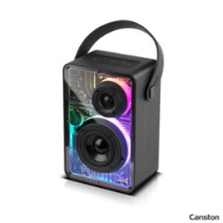 캔스톤 RGB 투명 휴대용 캠핑 여행 아웃도어 블루투스 우퍼 스피커 MT500