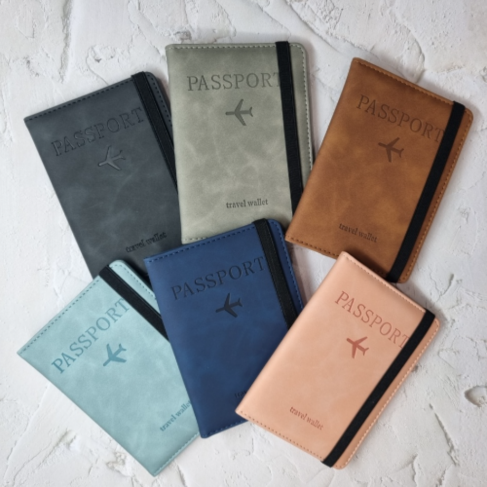 여권케이스 지갑 RFID 해킹방지 안티스키밍 해외여행 필수품 파우치 가방 각인 제품 이미지