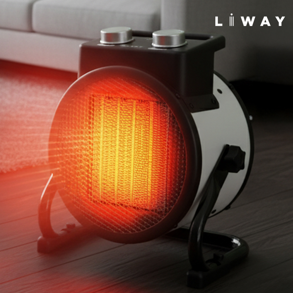 리웨이 업소용온풍기 열풍기 난방기 공업용 PTC히터 미니 온풍기