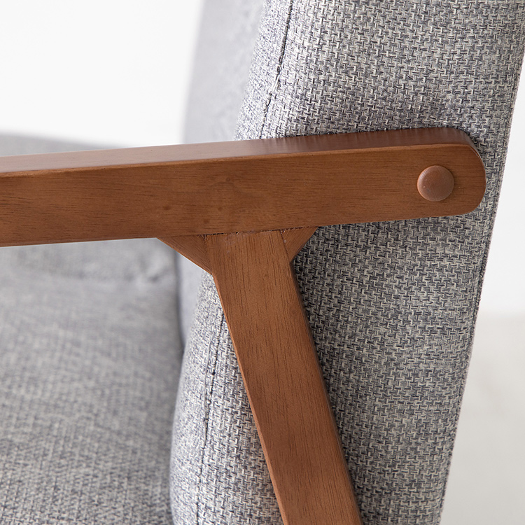 COOKY 패브릭 소파 2인 라이트그레이 1689.6893, 2인용