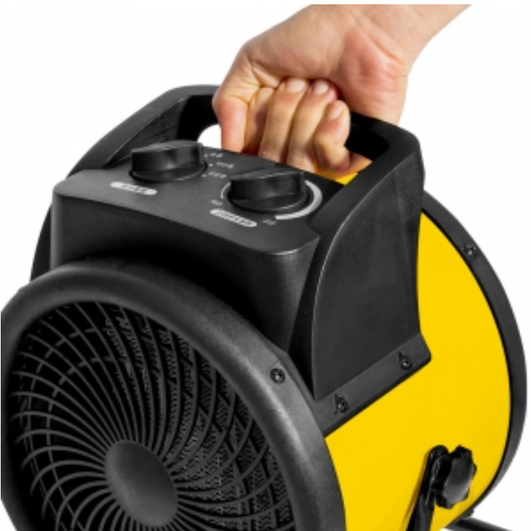 후지카 PTC온풍기 공업용 공장 바닥용온풍기 온실난방 이동식열풍기 - 상세 이미지 2