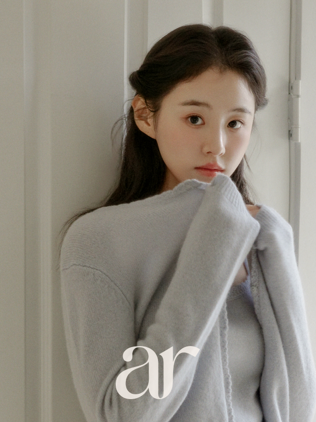레이스 라운드 울 니트 가디건 cd3512 - 상세 이미지 2