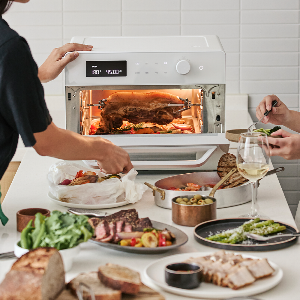 다룸 멜로우 올스텐 에어프라이어 오븐형 23L 로티세리 대용량