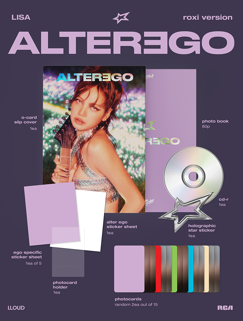 Lisa Album — alter ego roxi