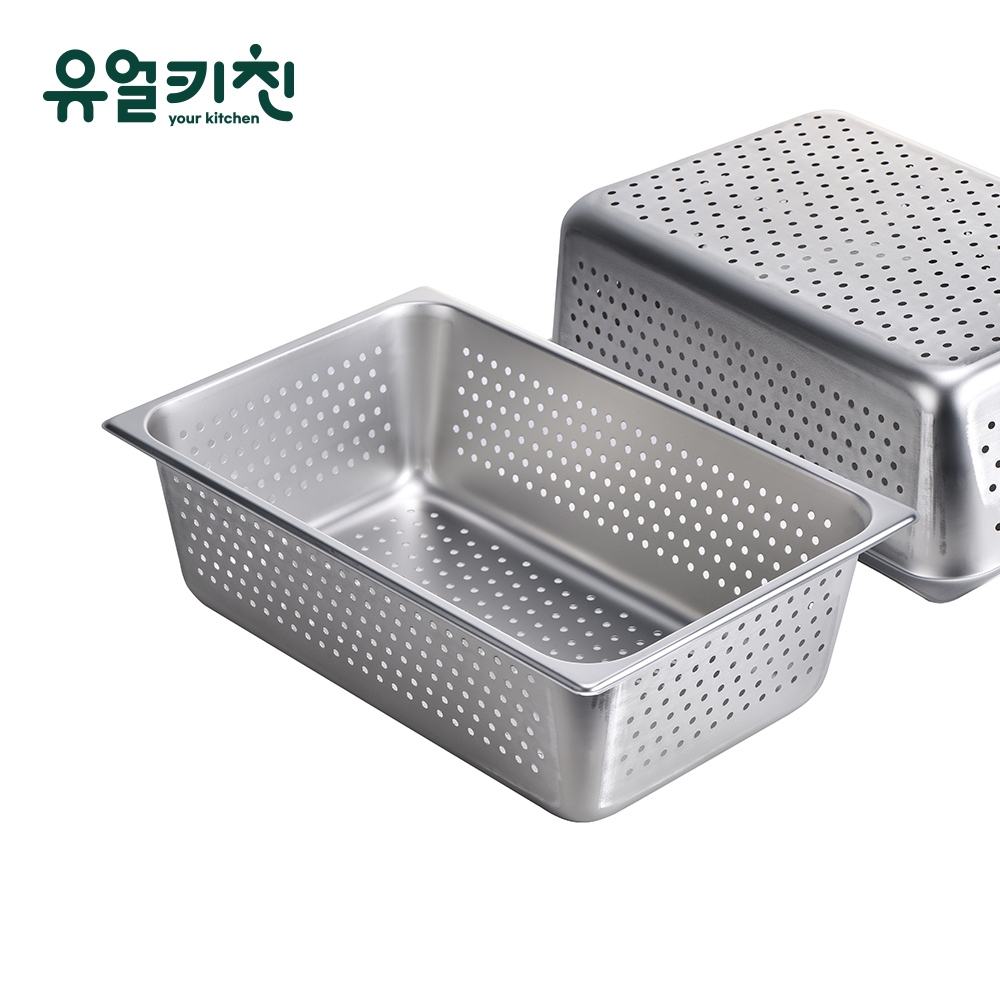타공 업소용 바트 스텐 밧드 밧트 2 1/1 full - 상품 이미지