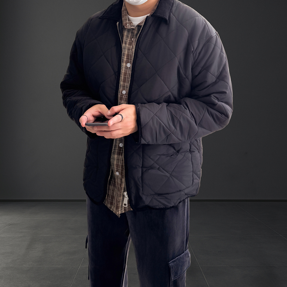 깔깔이 남자숏패딩 깔깔이패딩 - 상세 이미지 3