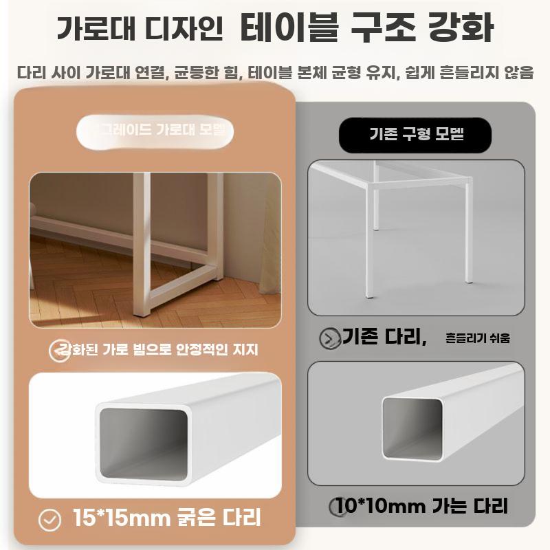 ㄱ자 L형 데스크 서재용 책상 책장 일체형 테이블 - 상세 이미지 5