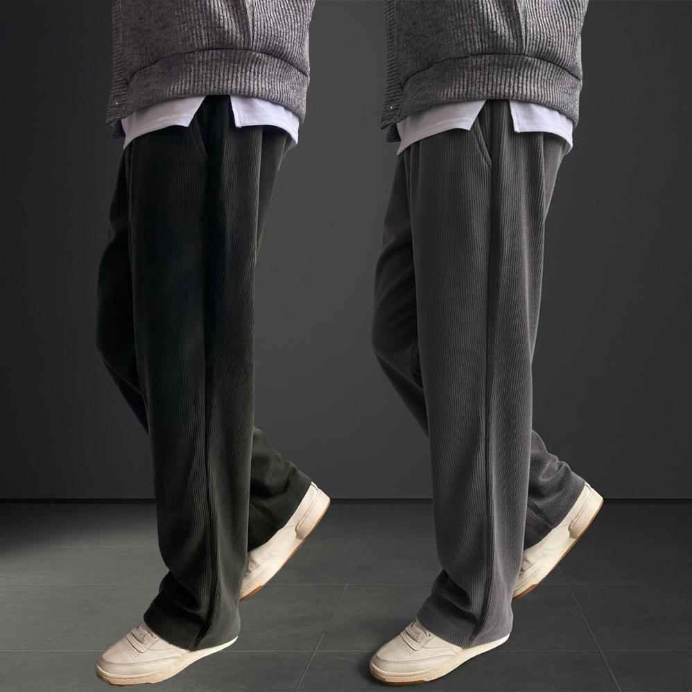 1+1 남자코듀로이팬츠 남자기모바지 골덴바지 제품 이미지