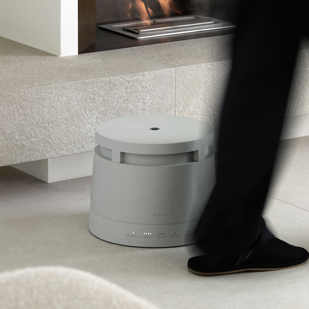 스테나 풀스텐 아키텍 가열식 가습기 STN100 대용량 신생아 아기 가습기 그레이