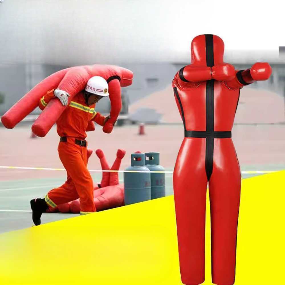 소방 구조훈련 더미 인명 구조용 인체 모형 교육인형 레드 160cm40kg - 상세 이미지 2