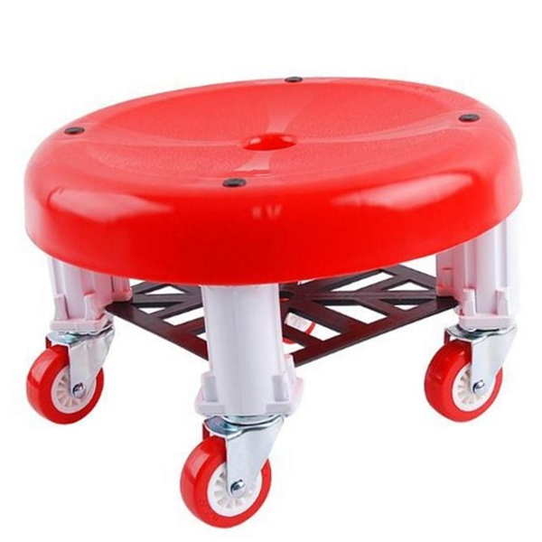 앉은뱅이 낮은 바퀴 의자 이동식 바퀴 작업 의자 다용도 허리