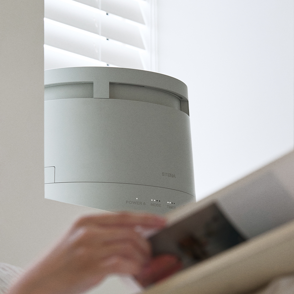 스테나 풀스텐 아키텍 가열식 가습기 STN100 대용량 신생아 아기 가습기 그레이