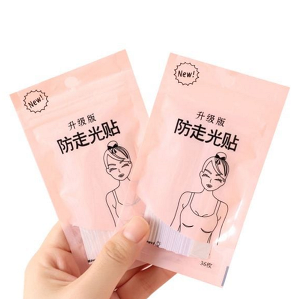 드레스 옷 고정 테이프 오프숄더 노출 방지 테이프 의류 셔츠 - 메인 이미지