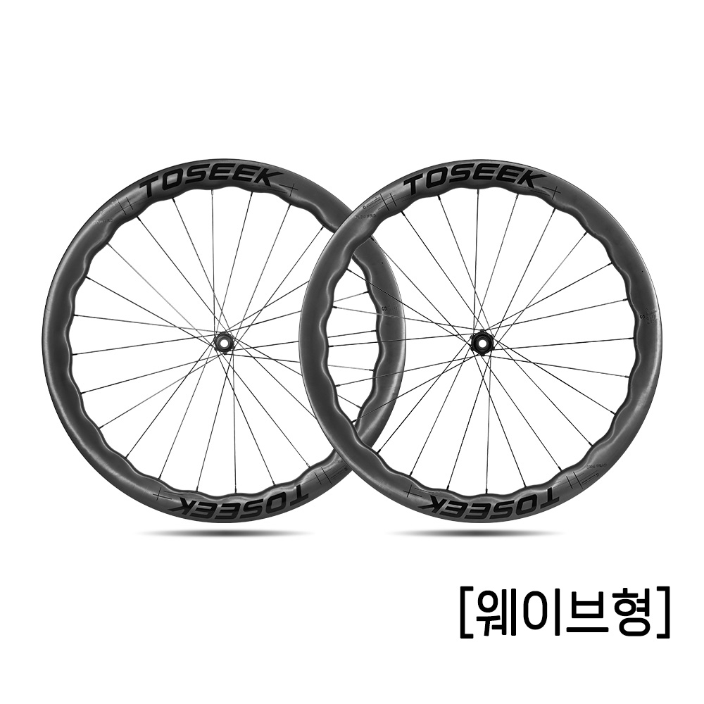 [자읽남 공동구매] 호비 투시크 TOSEEK 에어로 엘리트 700C /50mm 디스크 튜브리스 레디 카본휠셋 한국 특별판 - 상세 이미지 4