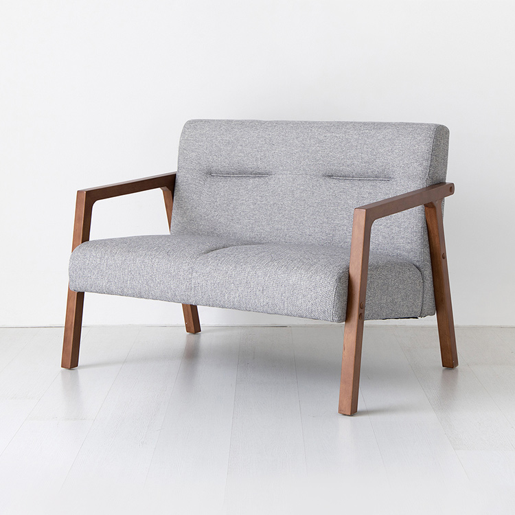 COOKY 패브릭 소파 2인 라이트그레이 1689.6893, 2인용