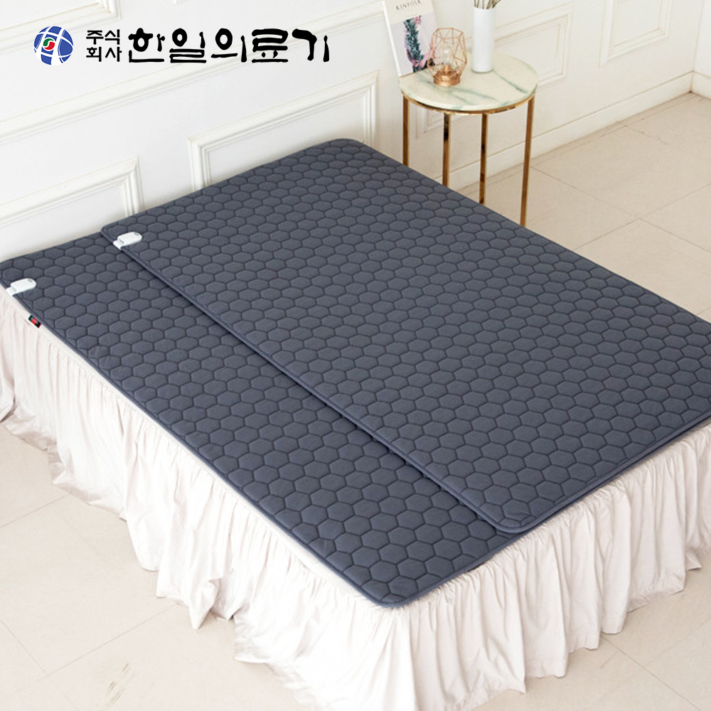 한일의료기 ioT 탄소매트 전기요 워셔블 전기 온열매트 침대용 전기장판 1인용 싱글