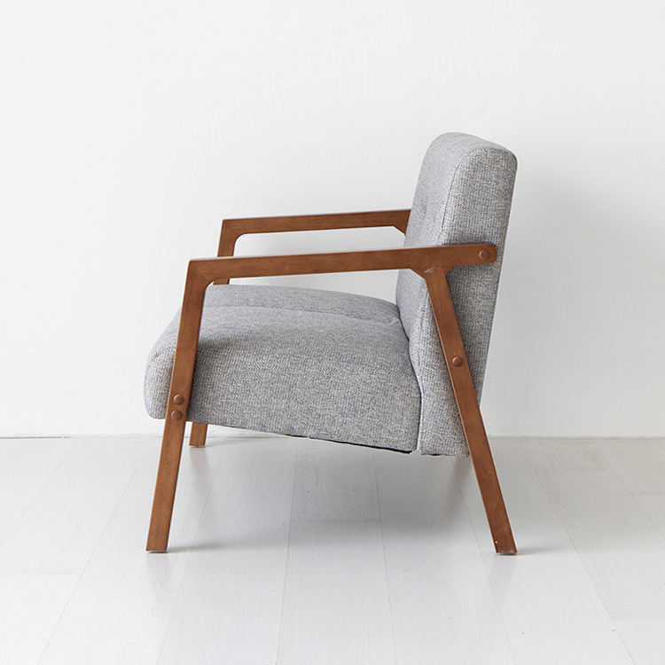 COOKY 패브릭 소파 2인 라이트그레이 1689.6893, 2인용