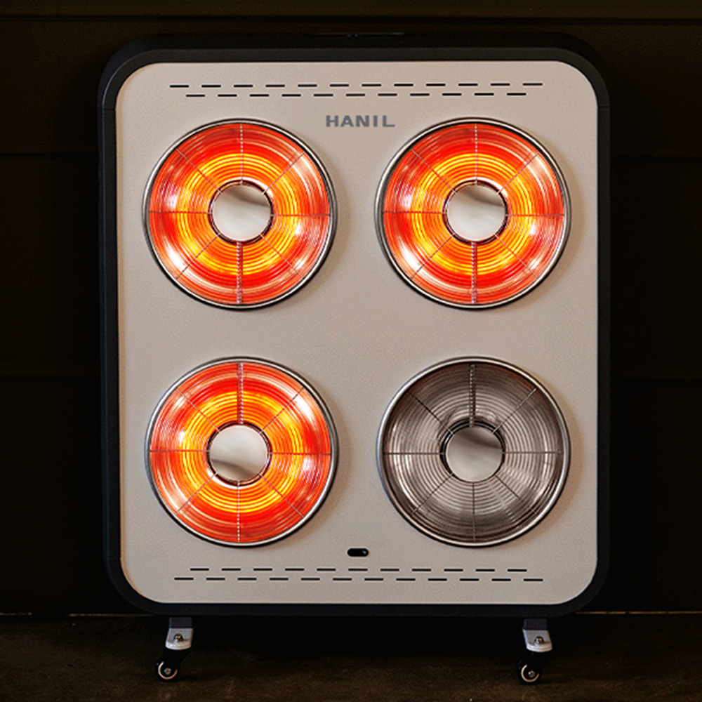 한일 4구 전기히터 하이라이트난로 대형 사무실 업소용