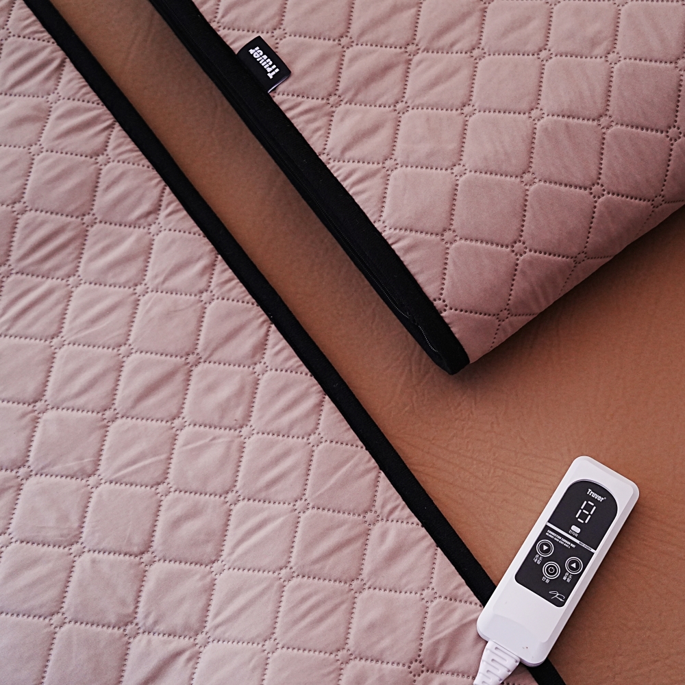 트루버 연결형 캠핑 탄소매트 4인용 전기 매트 캠핑용 장판 싱글 100