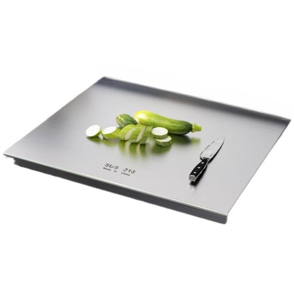 양면 캠핑 밥솥 가정용 반죽 스테인리스 싱크도마 올스텐도마 물결 판넬 316 도마 30x30x1.5mm 접힌 - 상품 이미지