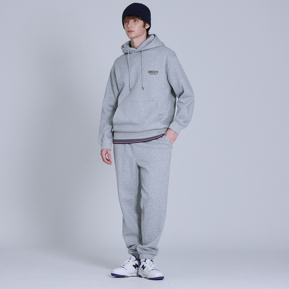 베이직하우스 공용 플리스프렌치테리 스웻 조거 팬츠 - 상세 이미지 4